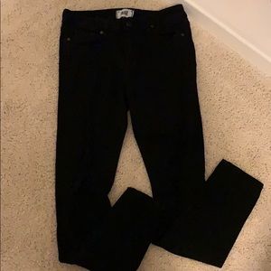 Black Paige Ripped Jeans